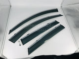 Chrome Edge Weather Shields for Mazda CX5 CX-5 2012-2017