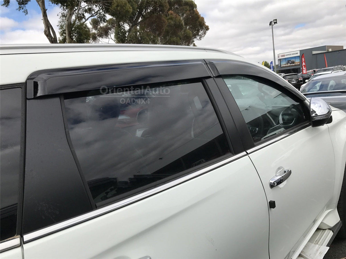 Injection Weather Shields for Mitsubishi Pajero Sport 2015-Onwards
