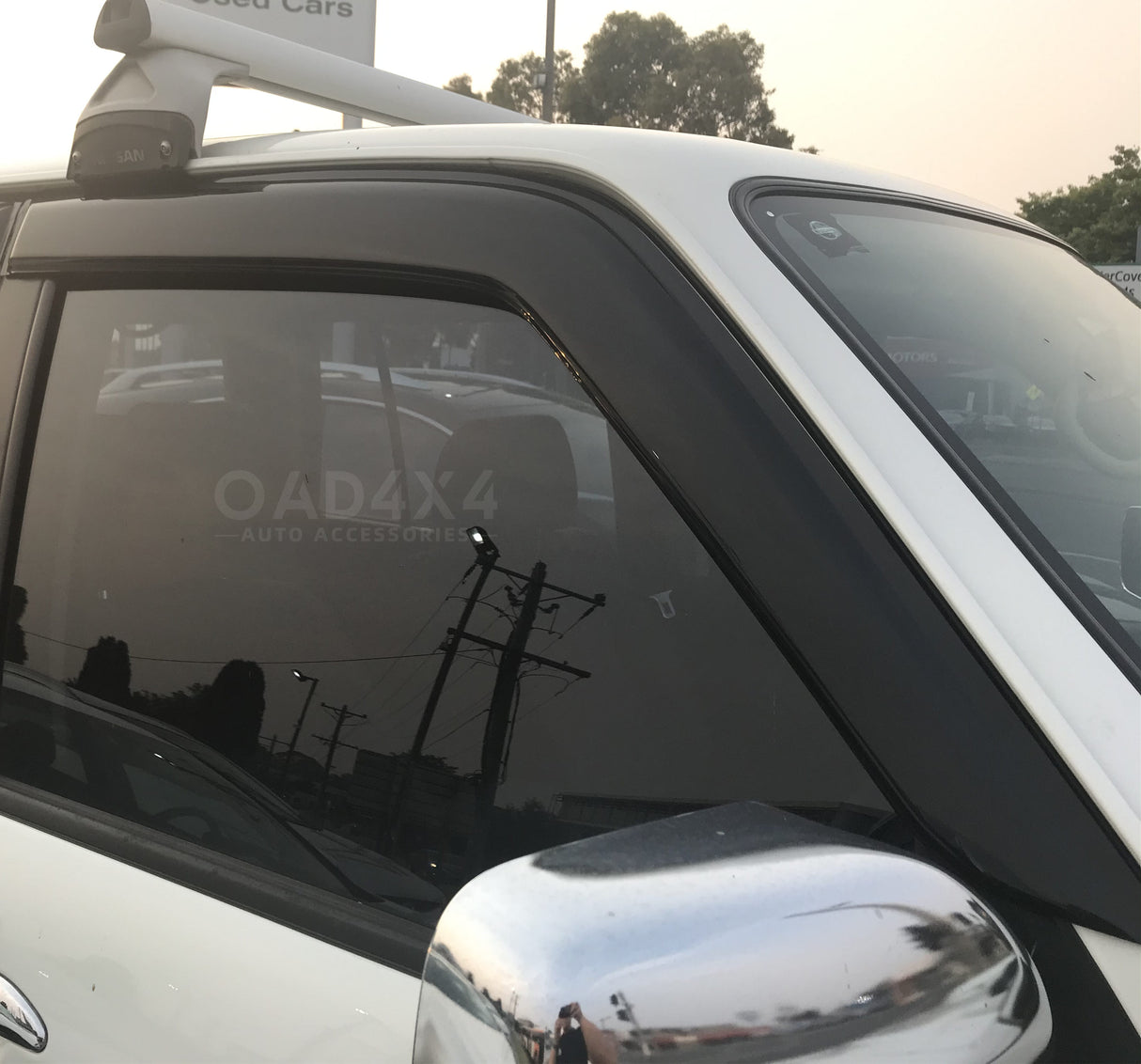Luxury Weather Shields for Nissan Patrol GU Y61 1998-2016 2PCS