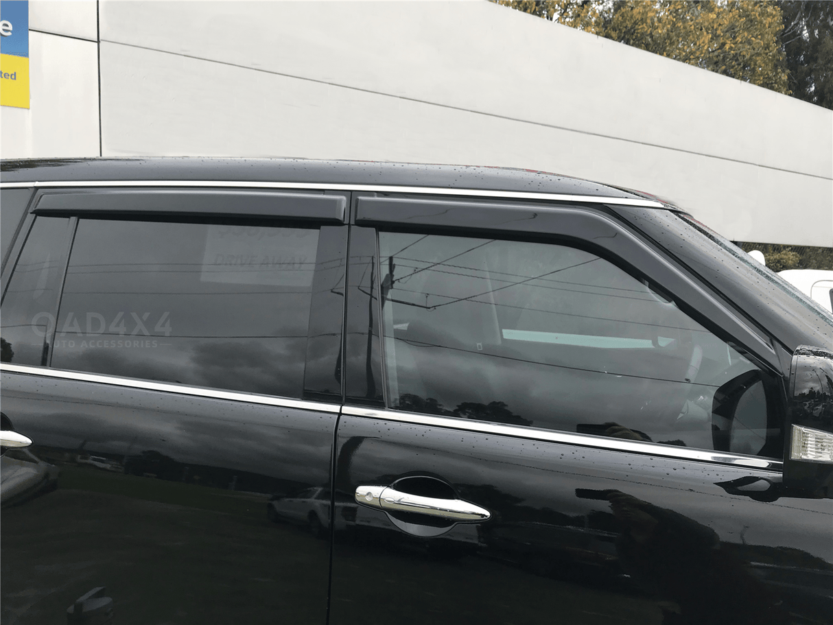 Luxury Weather Shields for Nissan Patrol Y62 2012-Onwards