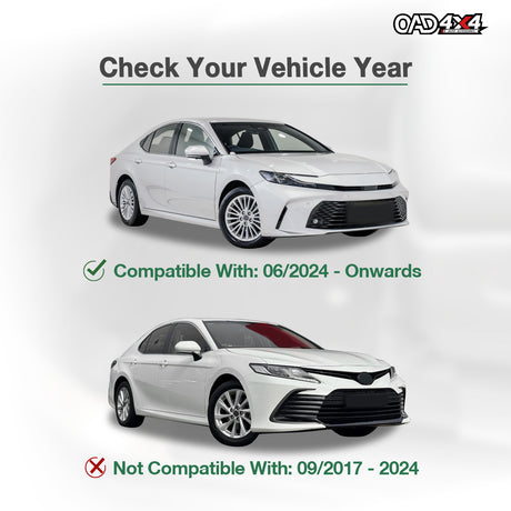 Luxury Weather Shields for Toyota Camry 2024-Onwards