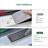 Stainless Door Sill Protector for Volkswagen Amarok Next-Gen Dual Cab NF Series 2023-Onwards MY23