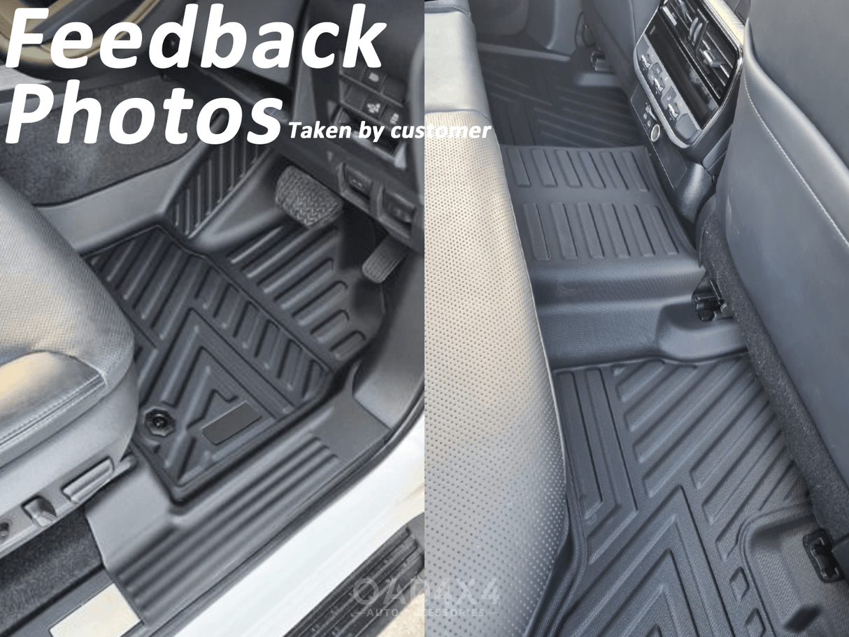 5D TPE Car Floor Mats for Toyota Land Cruiser 300 2021-Onwards
