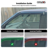 Weather Shields for Suzuki Swift 2005-2011