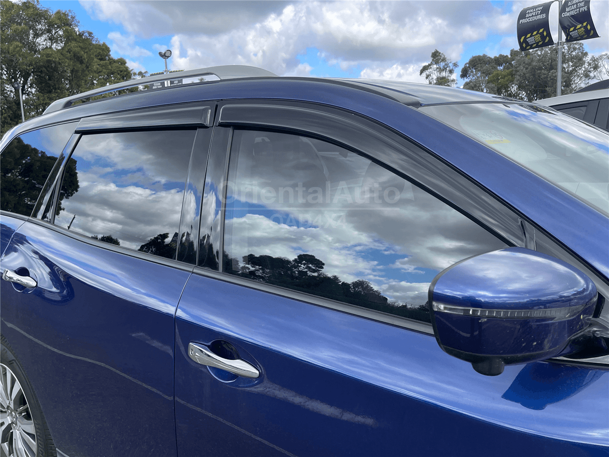 Luxury Weather Shields for Nissan Pathfinder R52 Series 2013-2021