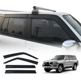 Luxury Weather Shields for Nissan Patrol Y61 GU 1998-2016