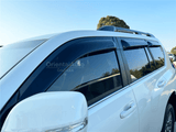 Widened Weather Shields for Toyota Land Cruiser Prado 150 2009-2024 6PCS