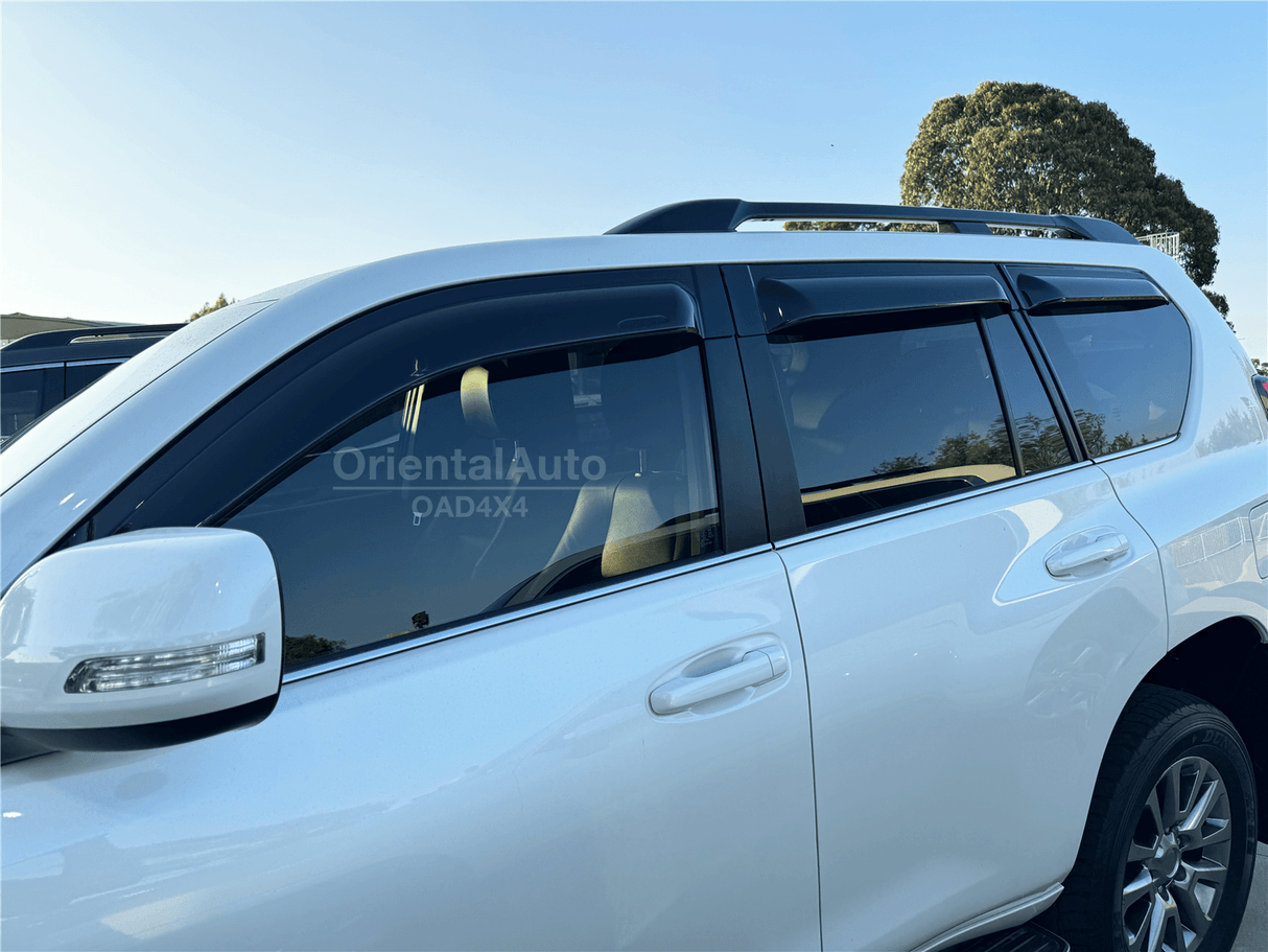Widened Weather Shields for Toyota Land Cruiser Prado 150 2009-2024 6PCS