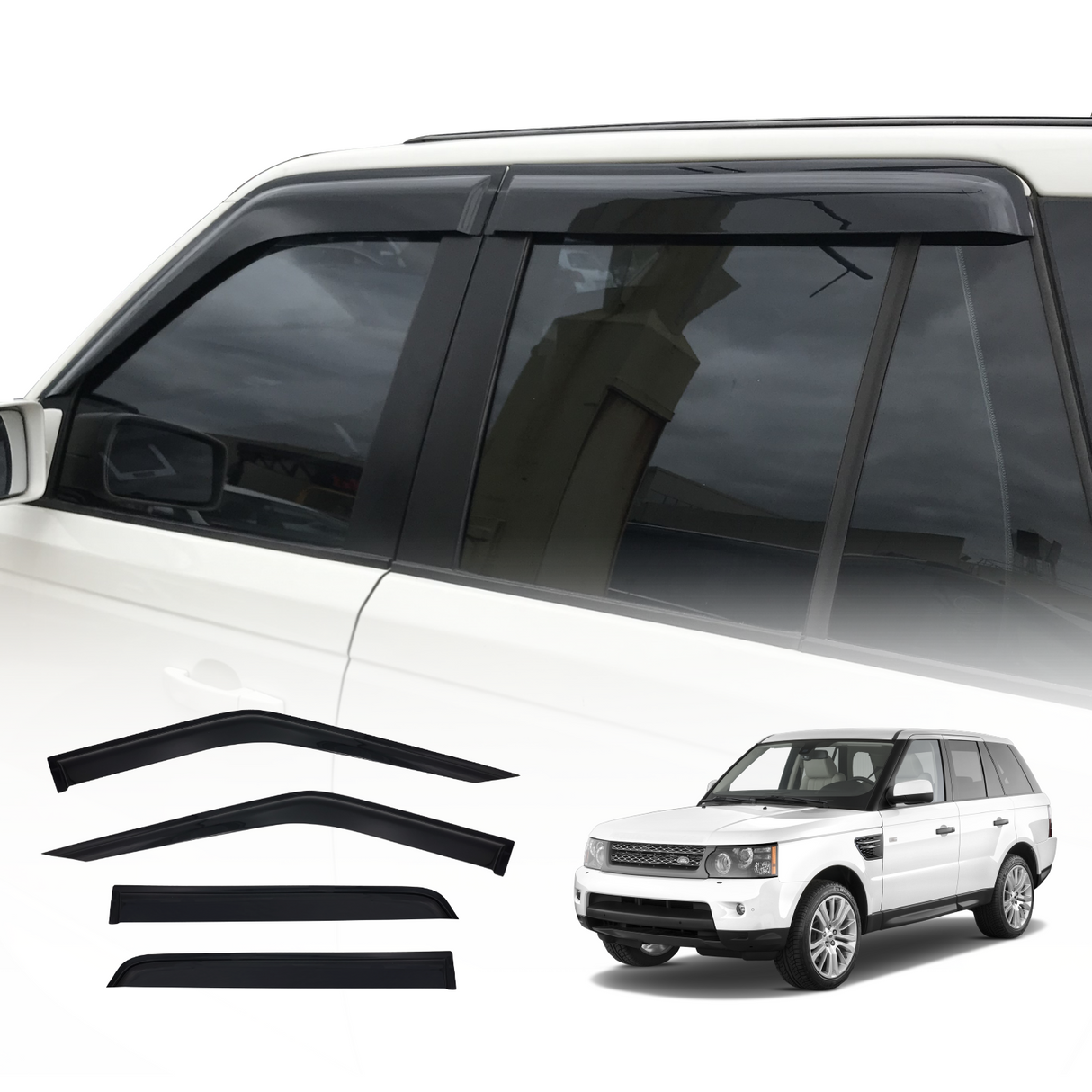 Weather Shields for Land Rover Range Rover Sport 2005-2013