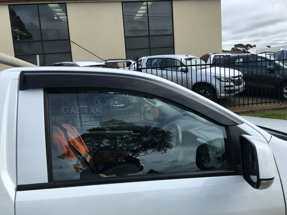 Injection Weather Shields for Holden Colorado RG Series Single / Extra Cab 2012-2020