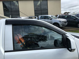 Injection Weather Shields for Holden Colorado RG Series Single / Extra Cab 2012-2020