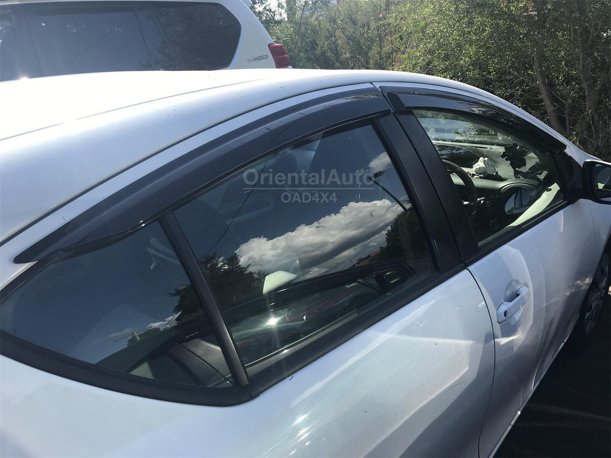 Luxury Weather Shields for Toyota Prius C 2012-2021