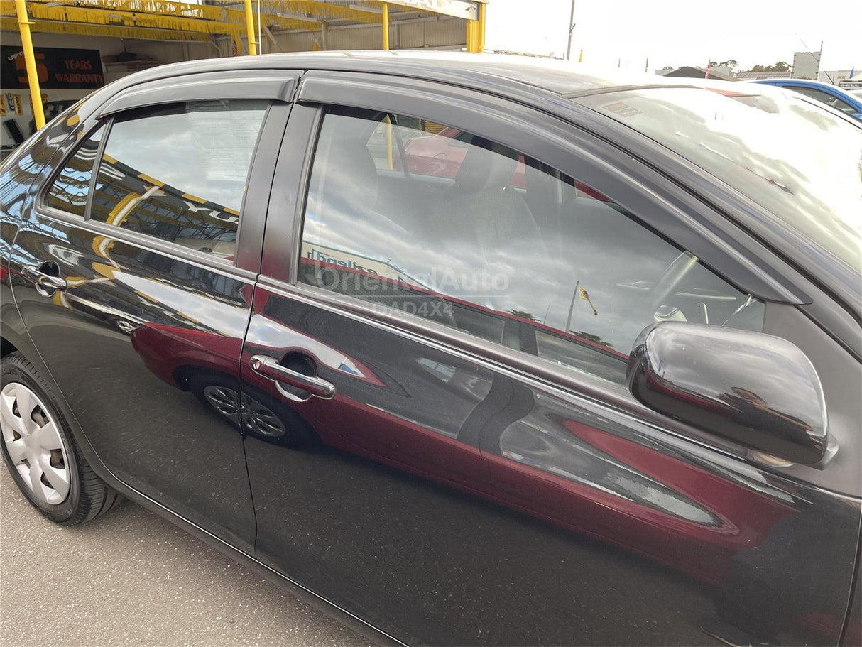 Luxury Weather Shields for Toyota Yaris Sedan 2006-2015