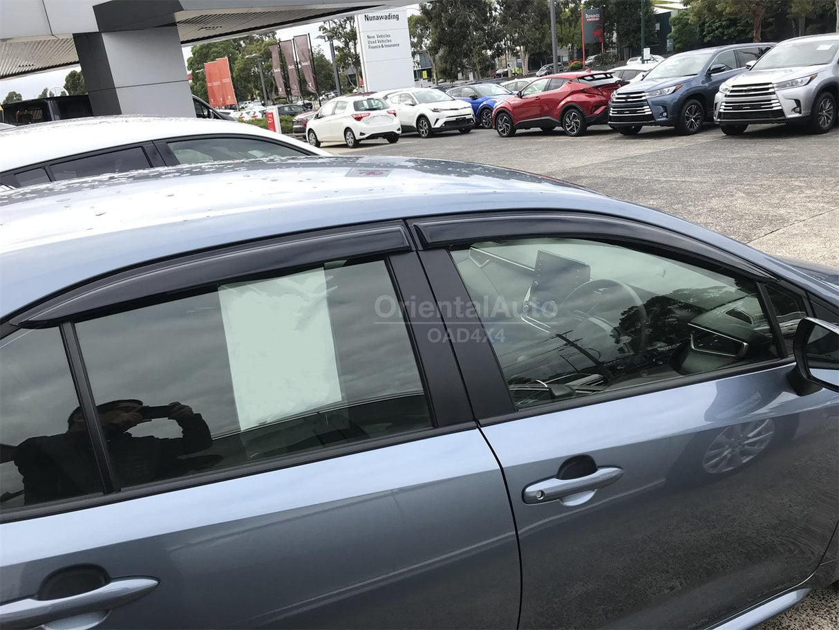 Luxury Weather Shields for Toyota Corolla Sedan 2019-Onwards