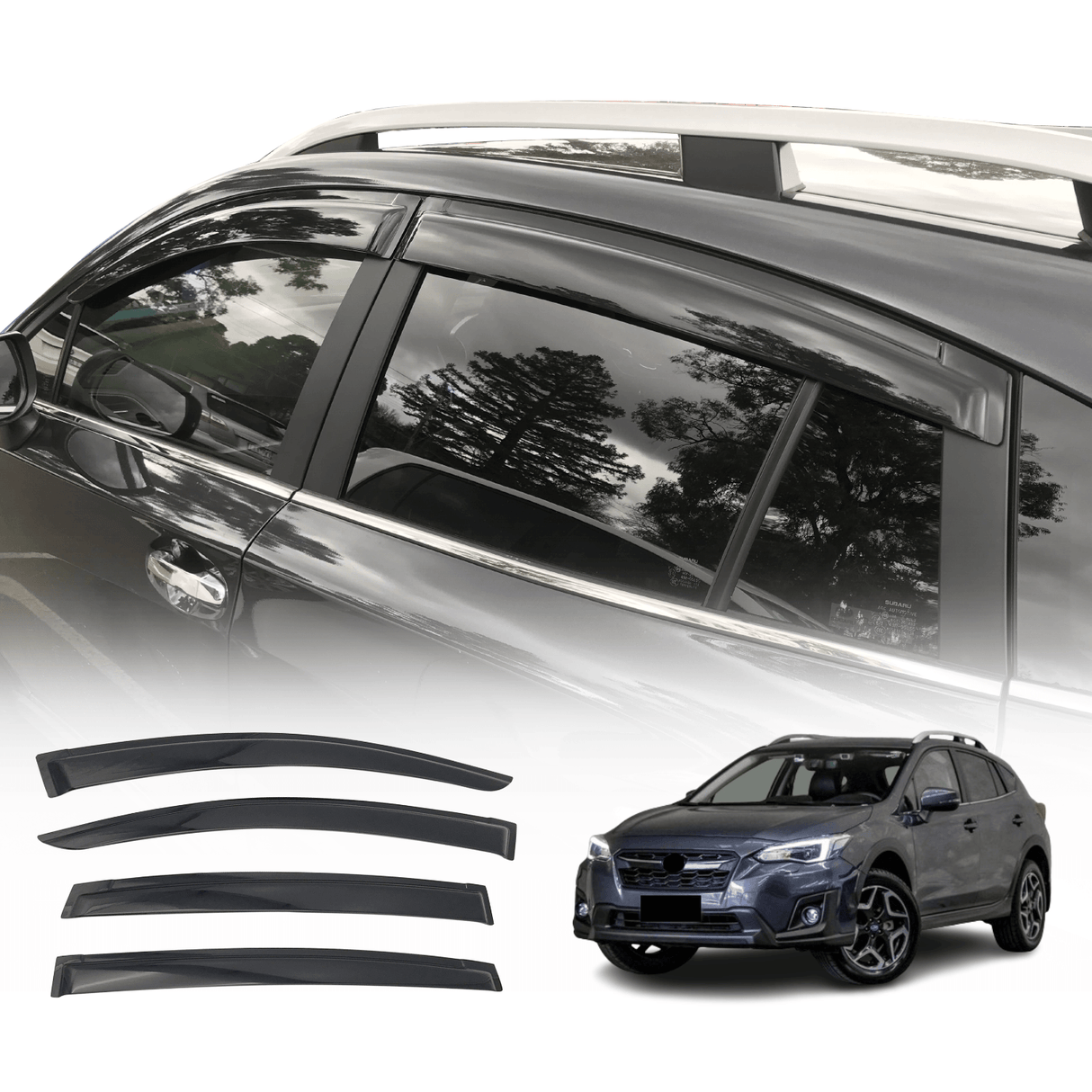 Weather Shields for Subaru XV G5X 2017-2022