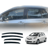 Luxury Weather Shields for Toyota Yaris Hatch 2005-2011
