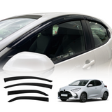 Luxury Weather Shields for Toyota Yaris Hatch 2020-Onwards