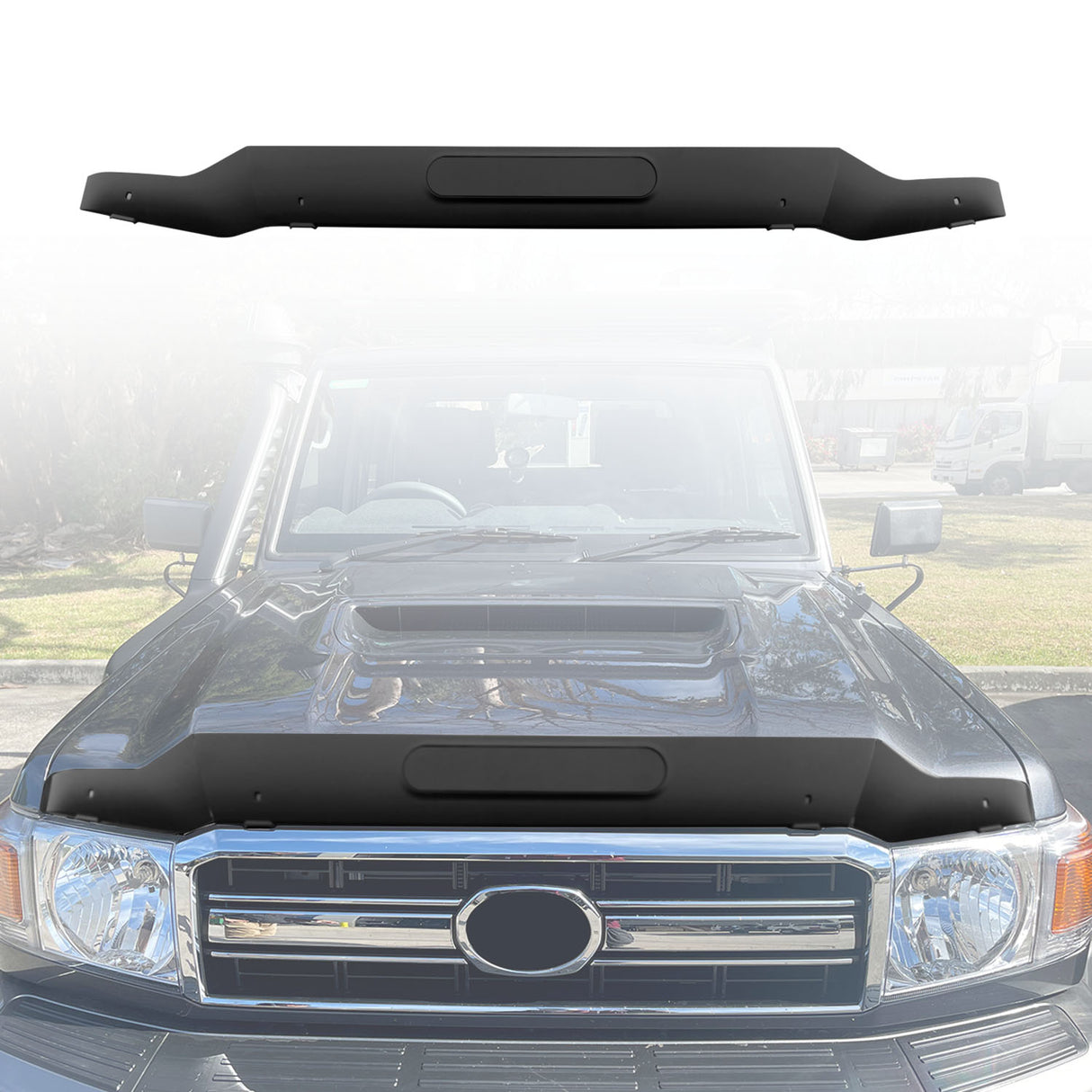 Bonnet Protector for Toyota LandCruiser 70 76 78 79 Series 2007-2023