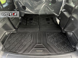 5D TPE Car Floor Mats for Jeep Grand Cherokee L WL Series 7 Seats 2021-Onwards