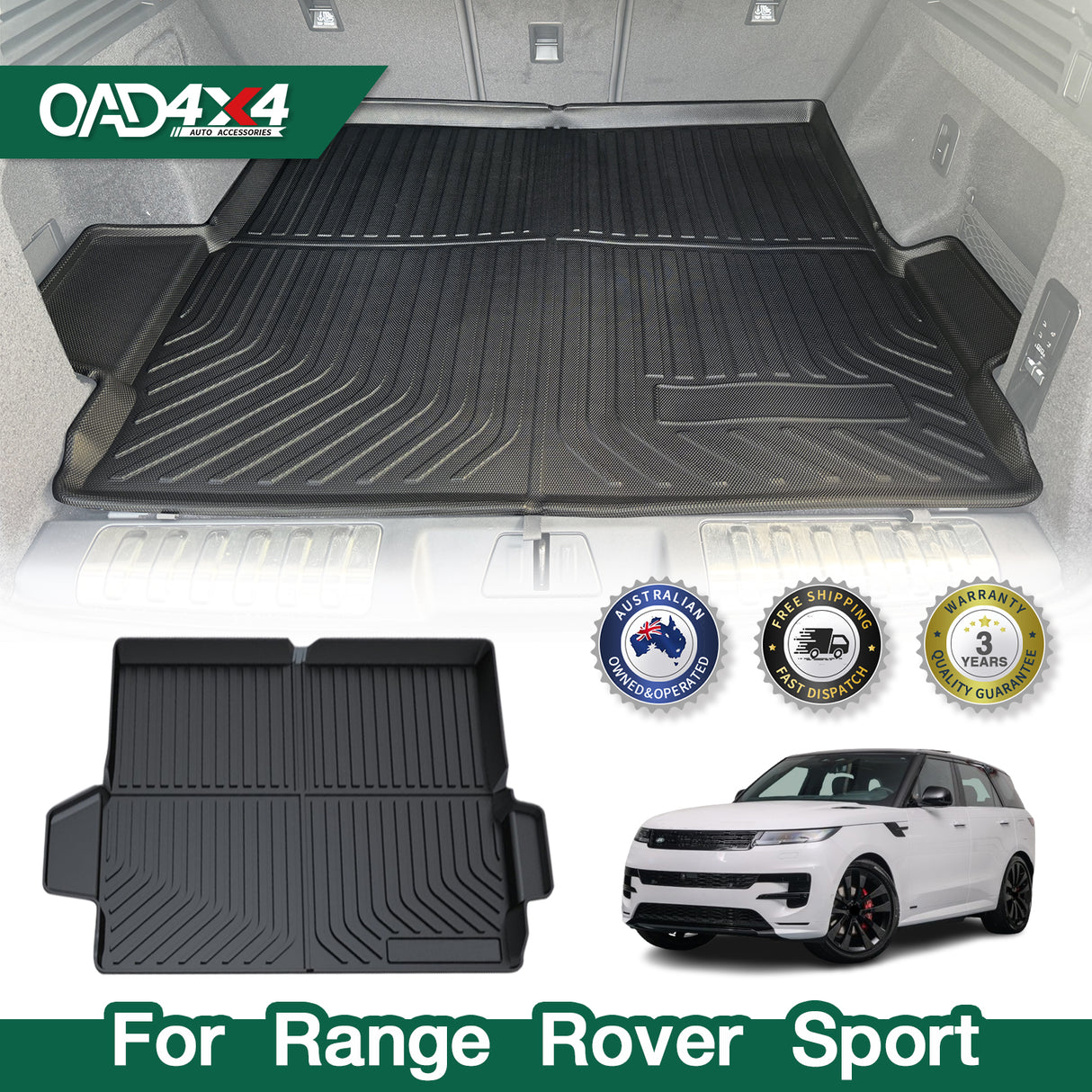 Boot Liner for Land Rover Range Rover Sport 2023-Onwards