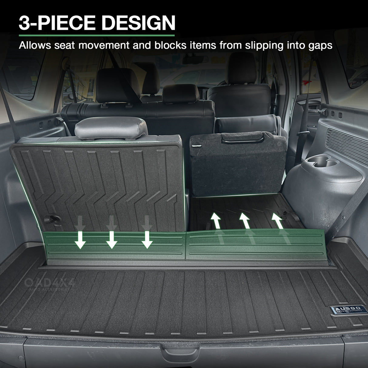 Boot Liner for Mitsubishi Pajero Sport 7 Seats 2015-Onwards
