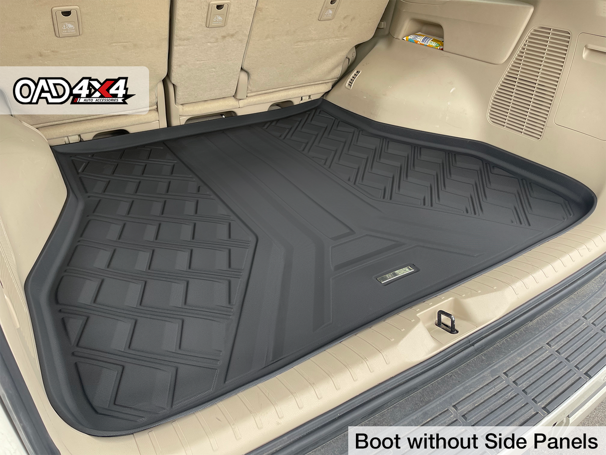 5D TPE Car Floor Mats for Toyota Land Cruiser 300 2021-Onwards