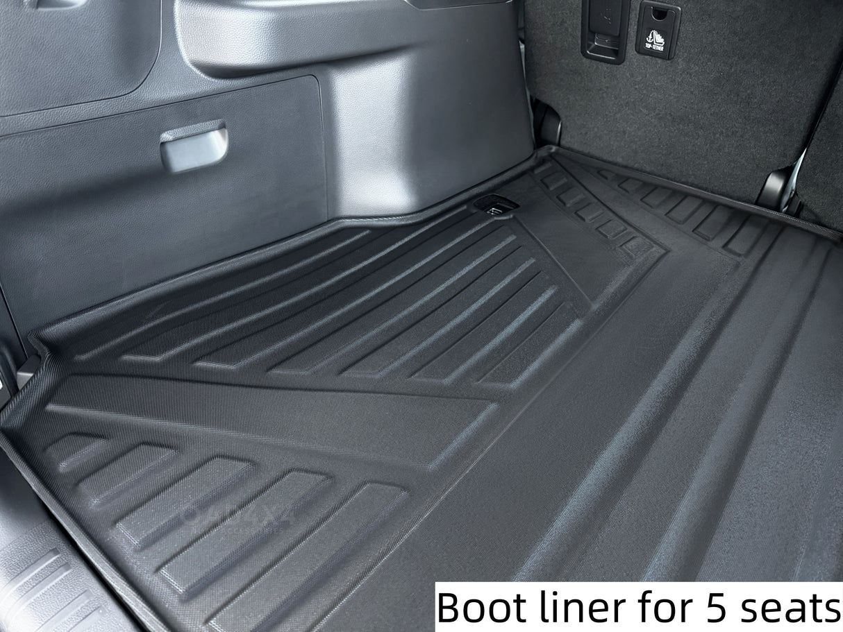 Boot Liner Kick Mat for Toyota Land Cruiser Prado 250 LC250 2024-Onwards