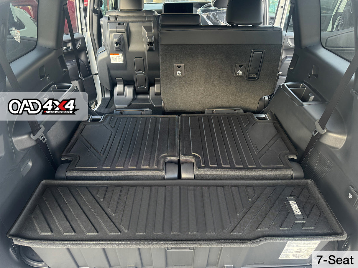 Boot Liner Back Seat Protector for Toyota LandCruiser Prado 250 Series 2024-Onwards