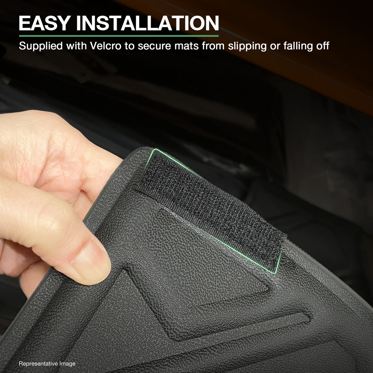 Boot Liner Kick Mat for Toyota Land Cruiser Prado 250 LC250 2024-Onwards