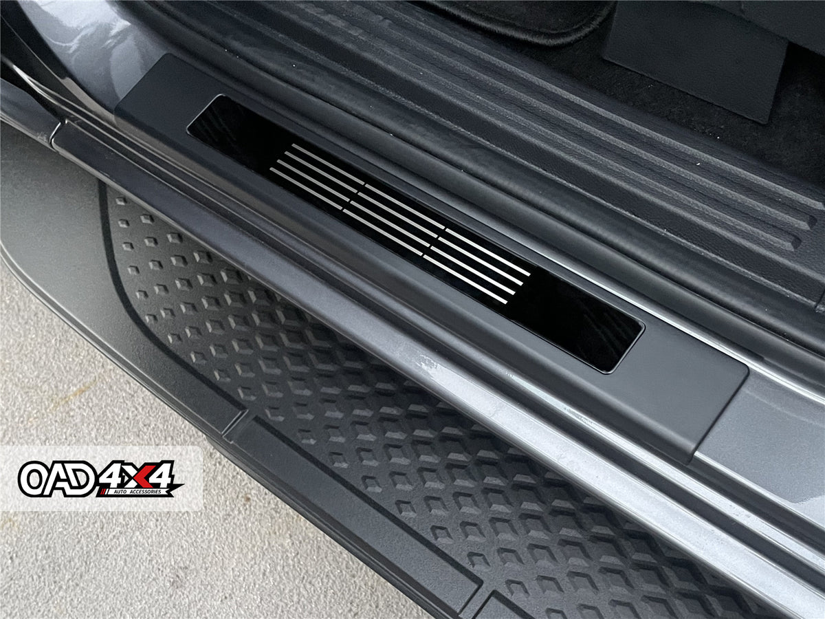 Injection 5D TPE Floor Mats & Door Sill Protector for Ford Ranger Dual Cab 2011-2022