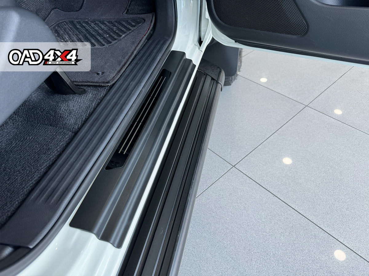 Floor Mats & Door Sill Protector for Nissan Navara NP300 D23 Dual Cab 2015-2025