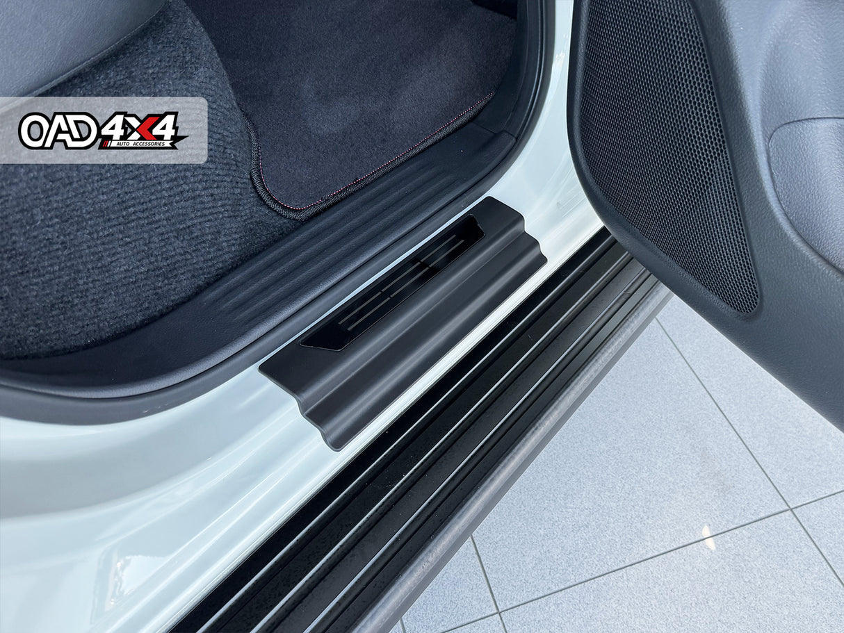 Floor Mats & Door Sill Protector for Nissan Navara NP300 D23 Dual Cab 2015-2025