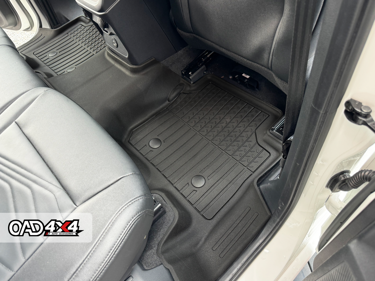 Injection Floor Mats & Door Sill Protector for Ford Everest Next-Gen 2022-Onwards