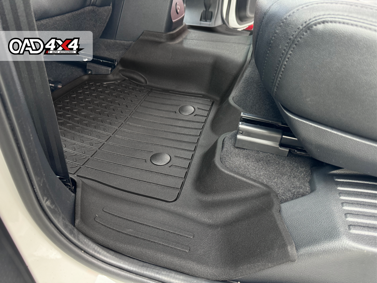 Injection Floor Mats & Door Sill Protector for Ford Everest Next-Gen 2022-Onwards