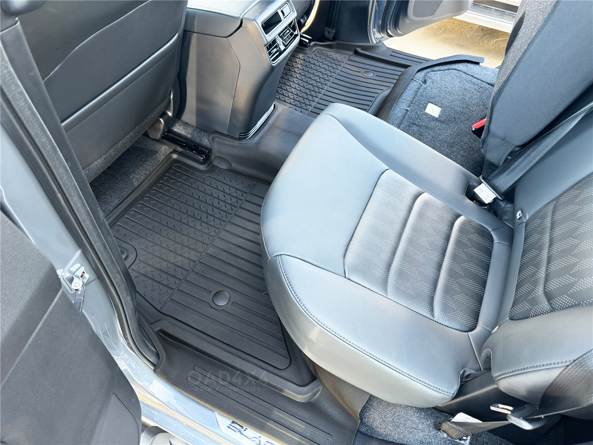 Injection Floor Mats & Door Sill Protector for Mazda BT-50 BT50 Dual Cab 2020-Onwards
