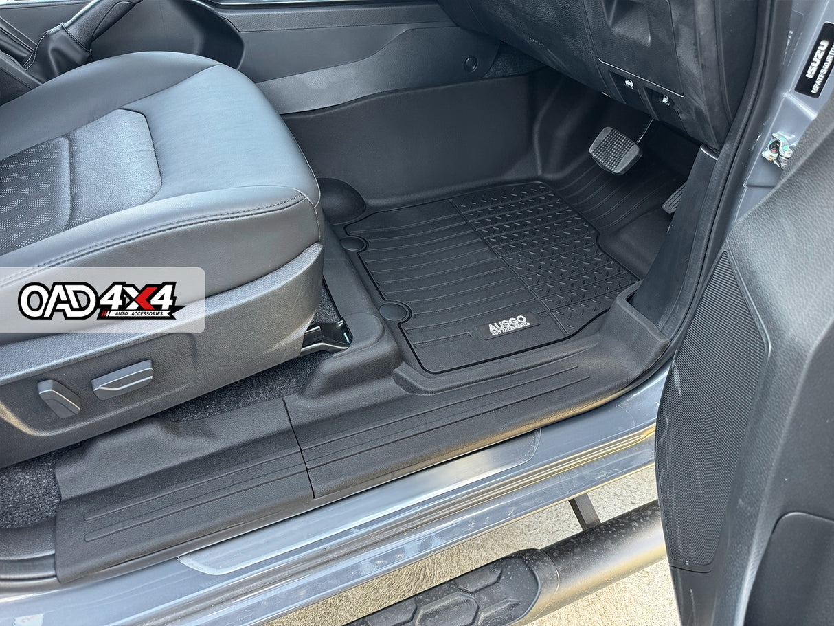 Injection Floor Mats & Door Sill Protector for ISUZU D-MAX Dual Cab 2020-Onwards