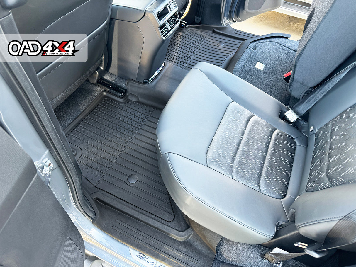 Injection Floor Mats & Door Sill Protector for ISUZU D-MAX Dual Cab 2020-Onwards