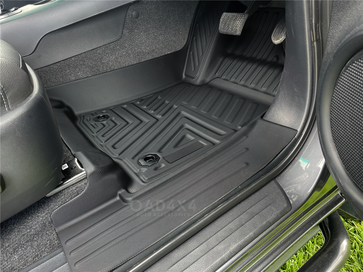 Pre-order 5D TPE Car Floor Mats for Toyota Hilux Dual Cab mild-hybrid 48V 2024-Onwards