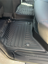 Pre-order 5D TPE Car Floor Mats for Toyota Hilux Dual Cab mild-hybrid 48V 2024-Onwards