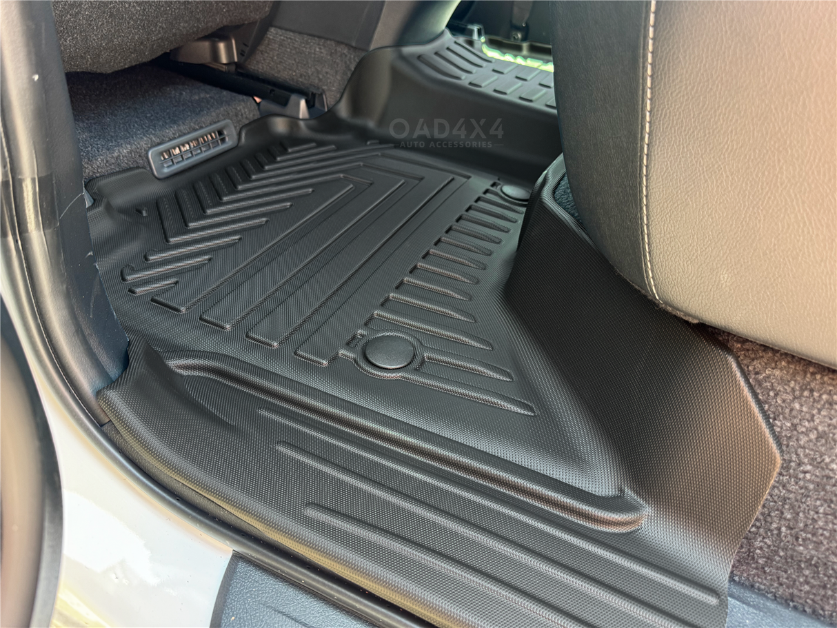 5D TPE Car Floor Mats for Toyota Hilux Manual Transmission Dual Cab 2025-Onwards