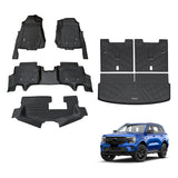 Injection 7D TPE Car Floor Mats for Ford Everest Next-Gen 2022-Onwards