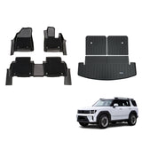 5D Double-Layer Car Floor Mats for Hyundai Santa Fe MY25 2024-Onwards