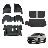 5D TPE Car Floor Mats for ISUZU MU-X MUX 2021-Onwards
