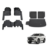 Injection 7D TPE Car Floor Mats for ISUZU MU-X MUX 2021-Onwards