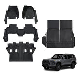 Injection 7D Car Floor Mats for Lexus GX550 2024-Onwards