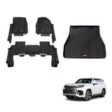 Injection 7D Car Floor Mats for Lexus LX500d LX600 2021-Onwards