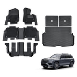 5D Double-Layer Car Floor Mats for Mercedes-Benz GLS Class X167 2019-Onwards