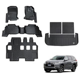 5D TPE Car Floor Mats for Mitsubishi Pajero Sport 2015-Onwards