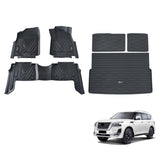 Pre-order 3D Car Floor Mats for Nissan Patrol Y62 2012-Onwards