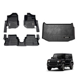 5D TPE Car Floor Mats for Suzuki Jimny 3 Doors 2018-Onwards